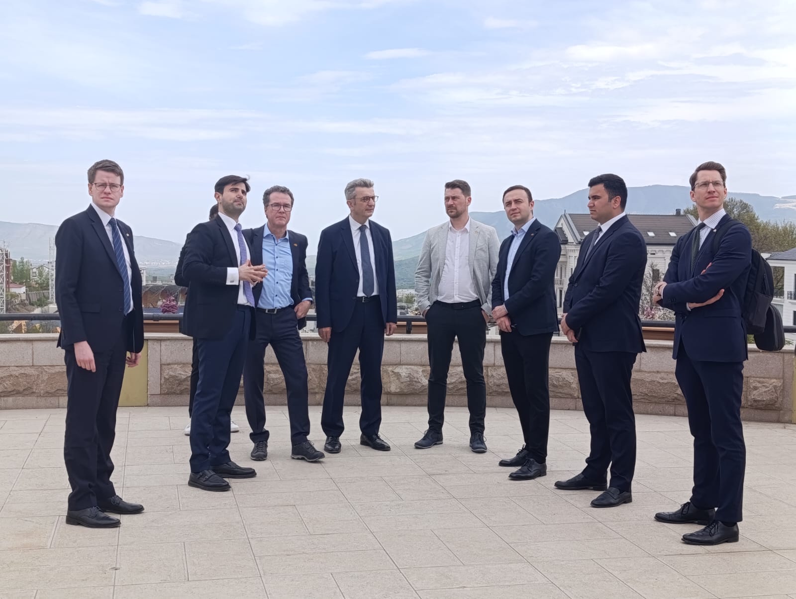 German delegation visits Azerbaijan's Khankendi (PHOTO)