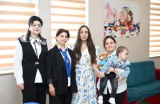Leyla Aliyeva and Arzu Aliyeva visit Social Service Orphanage in Sheki (PHOTO)