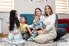 Leyla Aliyeva and Arzu Aliyeva visit Social Service Orphanage in Sheki (PHOTO)