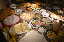 Leyla Aliyeva and Arzu Aliyeva attend opening of historical and architectural monuments after restoration in Sheki city (PHOTO)