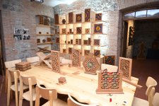 Leyla Aliyeva and Arzu Aliyeva attend opening of historical and architectural monuments after restoration in Sheki city (PHOTO)