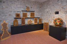 Leyla Aliyeva and Arzu Aliyeva attend opening of historical and architectural monuments after restoration in Sheki city (PHOTO)