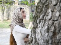 Leyla Aliyeva and Arzu Aliyeva visit Sheki Khan’s Mosque Complex (PHOTO)