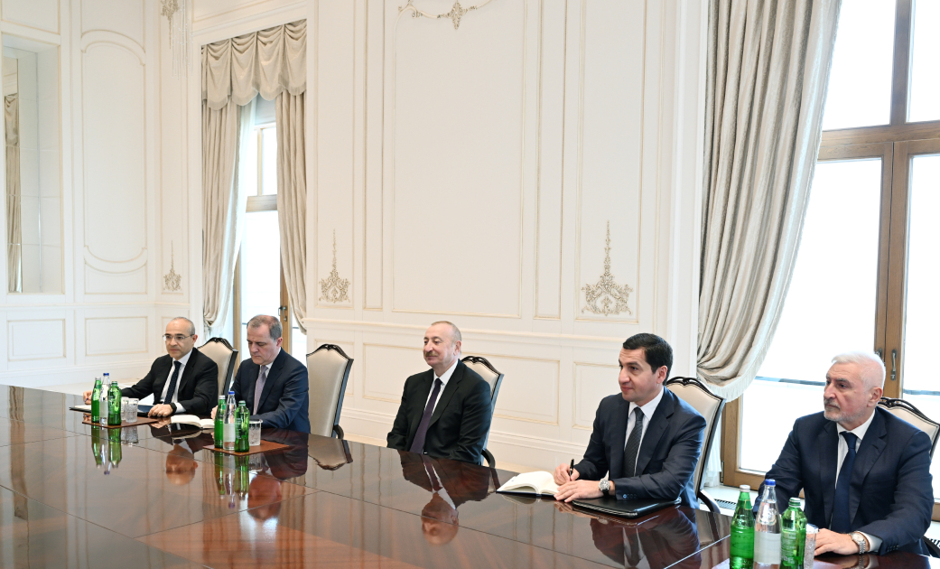 President Ilham Aliyev receives delegation from United Arab Emirates (PHOTO/VIDEO)