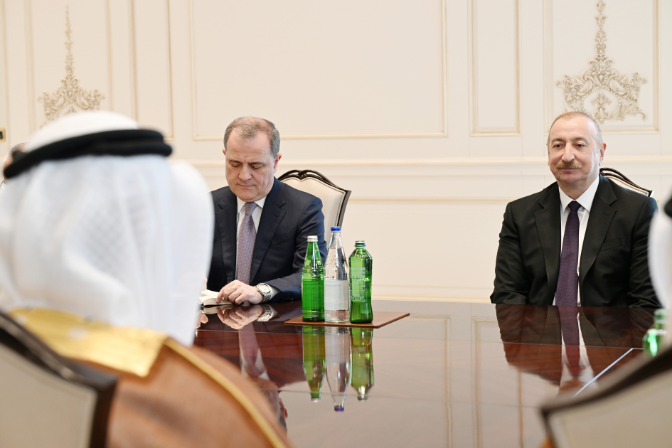 President Ilham Aliyev receives delegation from United Arab Emirates (PHOTO/VIDEO)