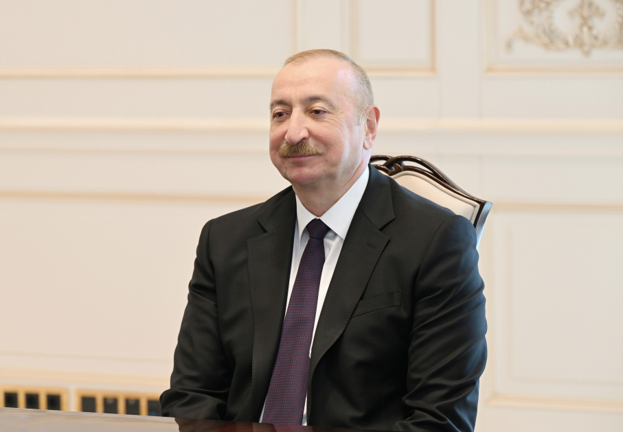President Ilham Aliyev receives delegation from United Arab Emirates (PHOTO/VIDEO)