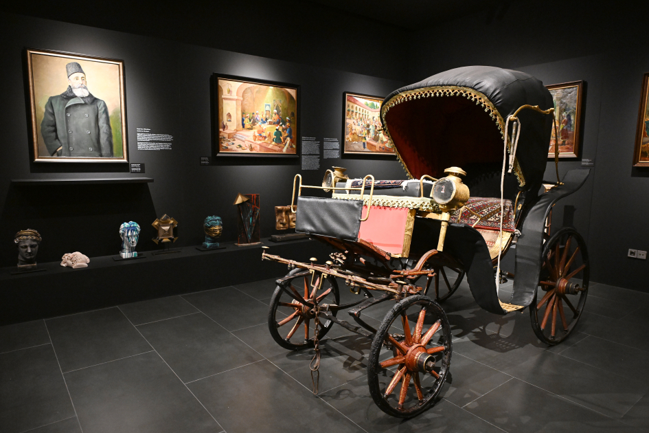 Leyla Aliyeva and Arzu Aliyeva attend opening of historical and architectural monuments after restoration in Sheki city (PHOTO)