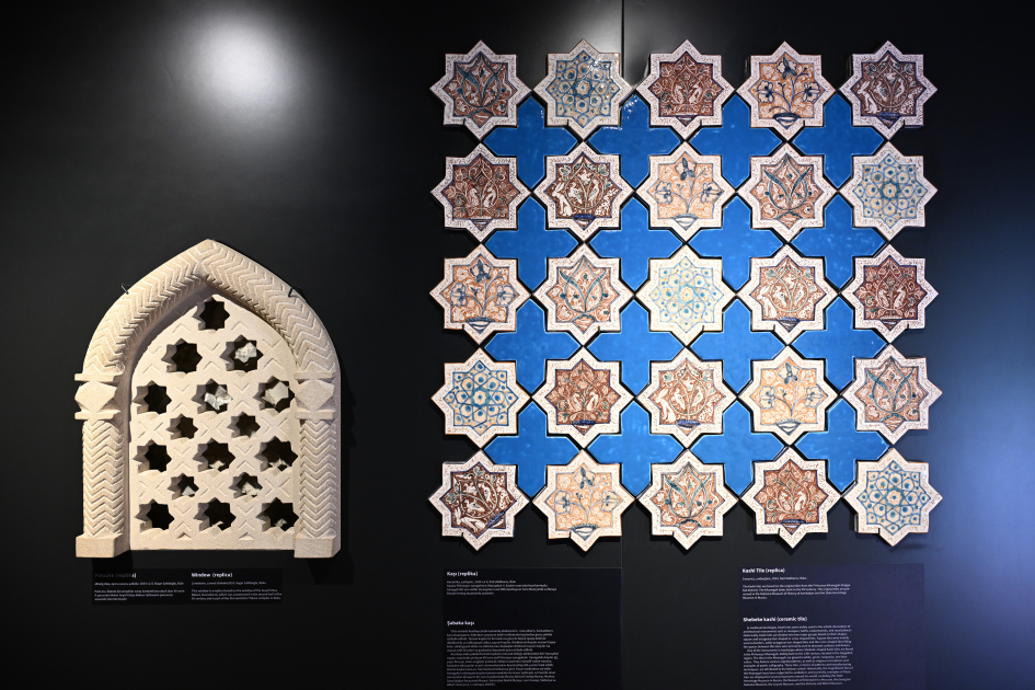 Leyla Aliyeva and Arzu Aliyeva attend opening of historical and architectural monuments after restoration in Sheki city (PHOTO)