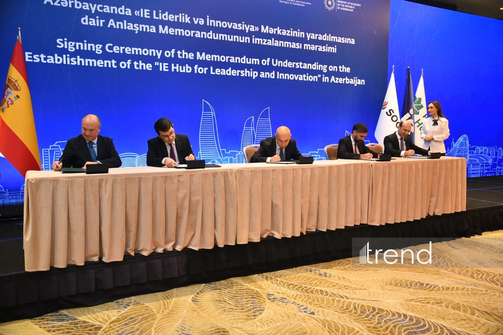 Azerbaijan inks memorandum on creating IE Leadership and Innovation Center in Baku (PHOTO)