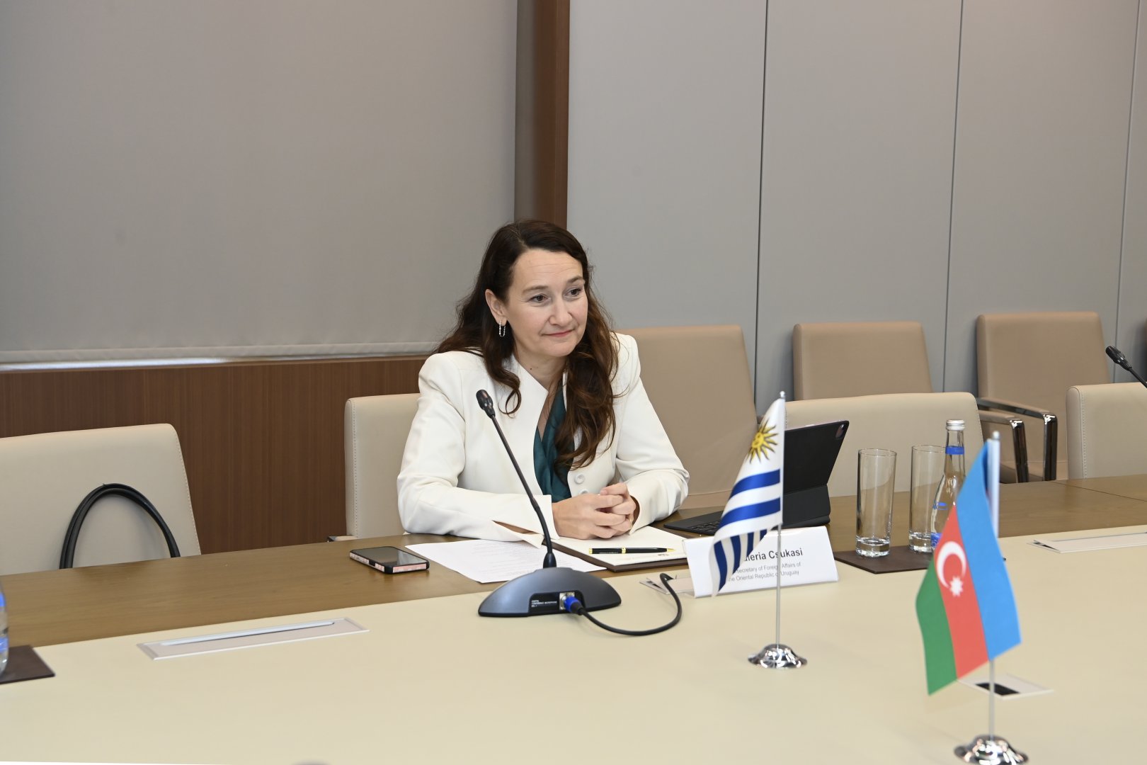 Azerbaijan and Uruguay explore development prospects of relations (PHOTO)