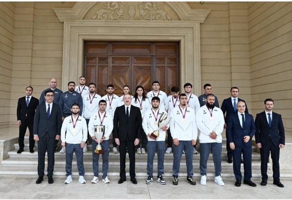 Azerbaijani wrestlers have once again demonstrated that they are number one in Europe - President Ilham Aliyev