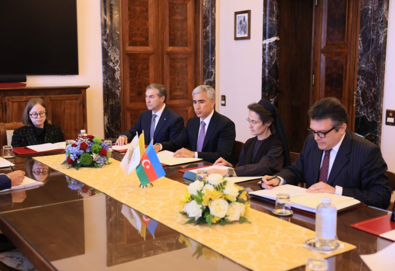 Heydar Aliyev Foundation to implement new projects on restoration of monuments in the Vatican (PHOTO)