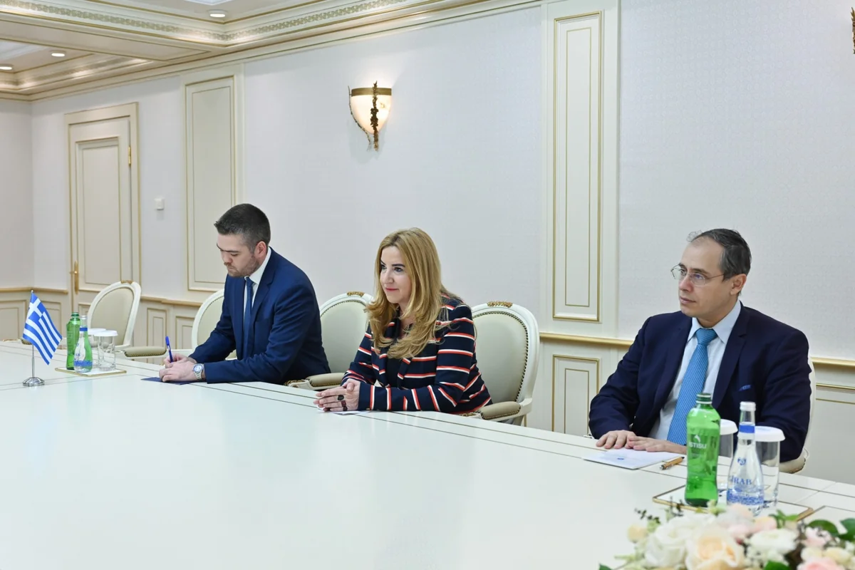 Speaker of Azerbaijani Parliament meets with Greek ambassador (PHOTO)