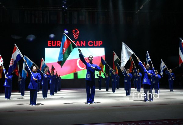 European Rhythmic Gymnastics Cup kickes off in Baku (PHOTO)