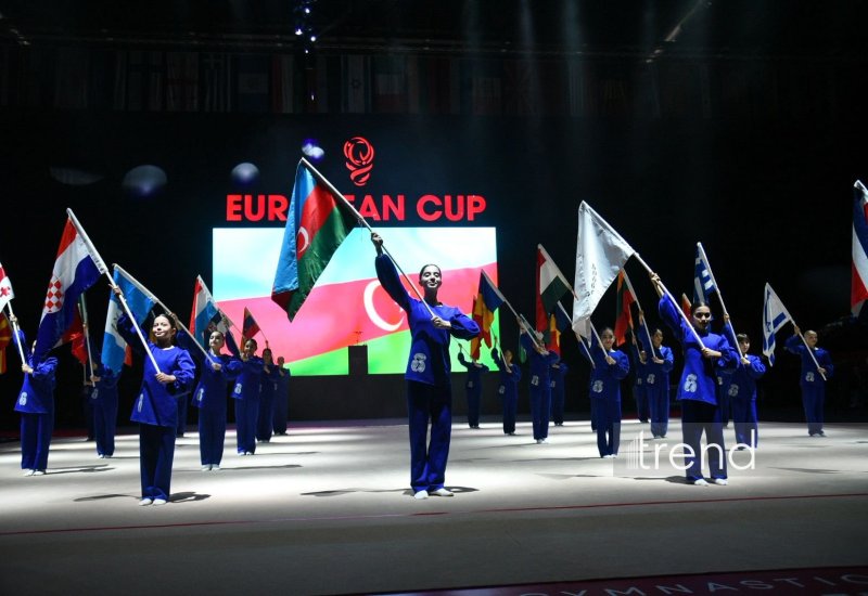 European Rhythmic Gymnastics Cup kickes off in Baku (PHOTO)