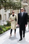 President Ilham Aliyev, First Lady Mehriban Aliyeva attend inauguration of Islam Safarli Street following reconstruction (PHOTO)