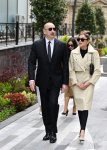 President Ilham Aliyev, First Lady Mehriban Aliyeva attend inauguration of Islam Safarli Street following reconstruction (PHOTO)