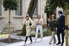 President Ilham Aliyev, First Lady Mehriban Aliyeva attend inauguration of Islam Safarli Street following reconstruction (PHOTO)