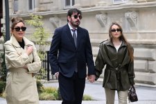 President Ilham Aliyev, First Lady Mehriban Aliyeva attend inauguration of Islam Safarli Street following reconstruction (PHOTO)