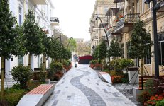 President Ilham Aliyev, First Lady Mehriban Aliyeva attend inauguration of Islam Safarli Street following reconstruction (PHOTO)