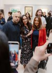 Leyla Aliyeva, Arzu Aliyeva and Alena Aliyeva visit "Art in Motion" exhibition (PHOTO)