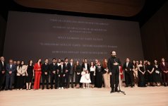 Arzu Aliyeva, Alena Aliyeva attend premier of feature film "Taghiyev: School" (PHOTO)