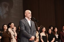 Arzu Aliyeva, Alena Aliyeva attend premier of feature film "Taghiyev: School" (PHOTO)