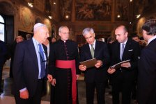 Event held in Vatican dedicated to presentation of joint projects with Heydar Aliyev Foundation (PHOTO)