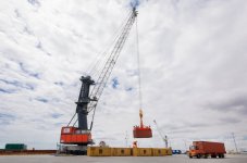 Port of Baku boosts cargo handling capacity with new berth now operational (PHOTO)