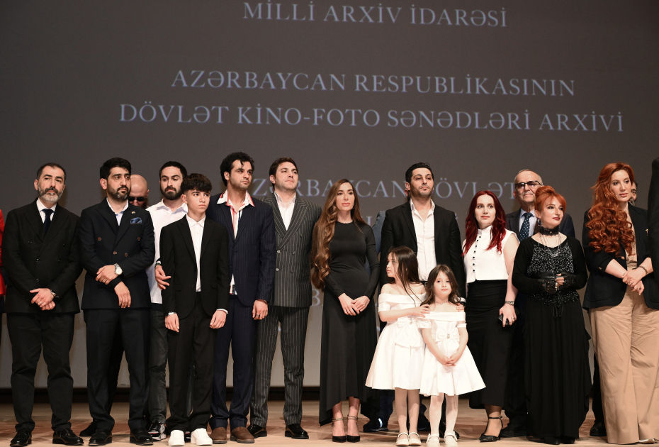 Arzu Aliyeva, Alena Aliyeva attend premier of feature film "Taghiyev: School" (PHOTO)