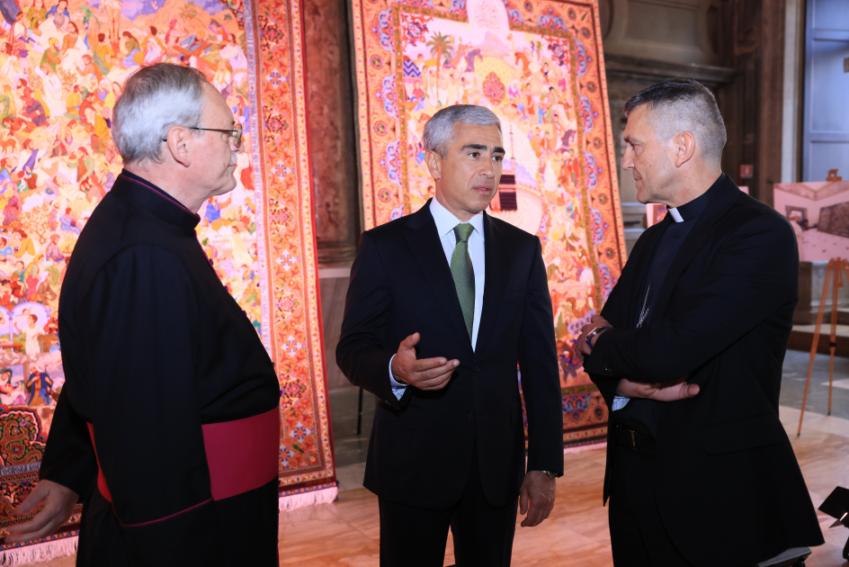 Event held in Vatican dedicated to presentation of joint projects with Heydar Aliyev Foundation (PHOTO)