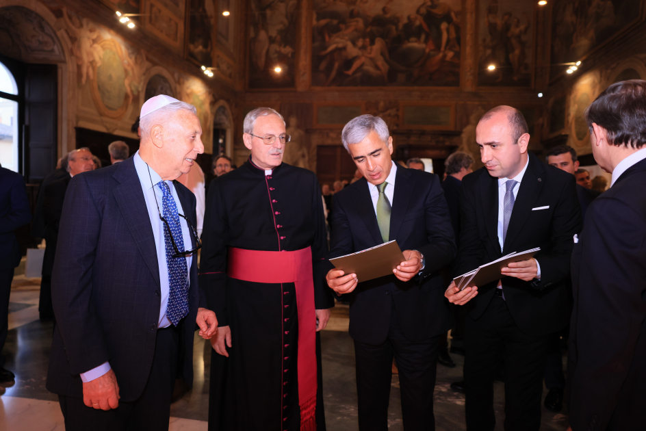 Event held in Vatican dedicated to presentation of joint projects with Heydar Aliyev Foundation (PHOTO)