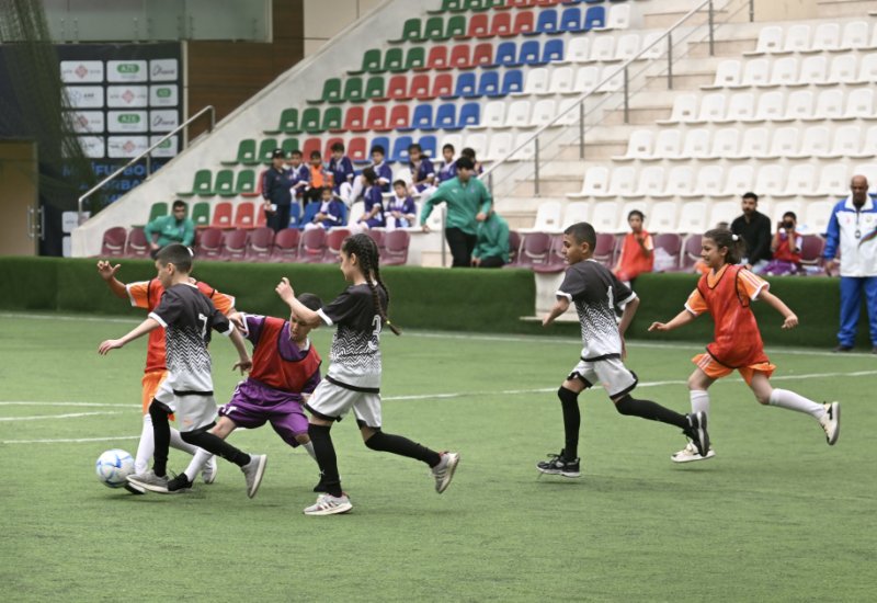 Another mini-football tournament held among orphanage teams on Leyla Aliyeva’s initiative (PHOTO)