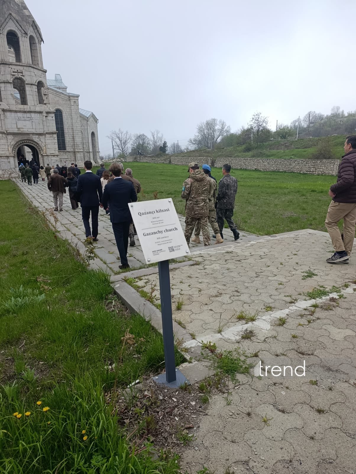 Diplomatic corps representatives visit Ghazanchi Church in Shusha (PHOTO)