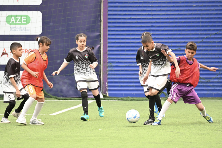 Another mini-football tournament held among orphanage teams on Leyla Aliyeva’s initiative (PHOTO)