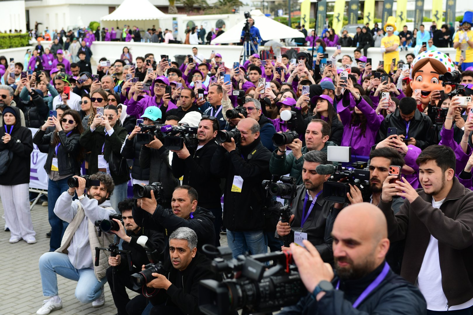 Concert organized at start and finish of “Baku Marathon 2026” (PHOTO)