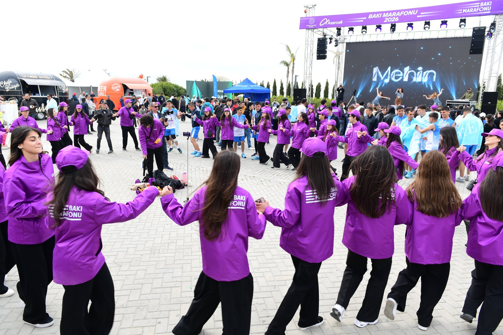 Concert organized at start and finish of “Baku Marathon 2026” (PHOTO)