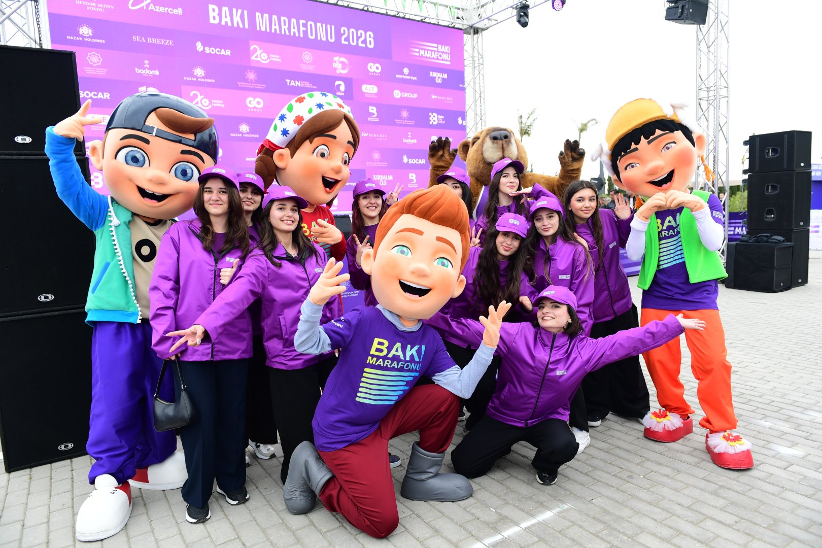 Concert organized at start and finish of “Baku Marathon 2026” (PHOTO)