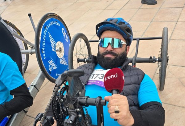 Baku Marathon is space of equal opportunities and inner strength – para-cyclist