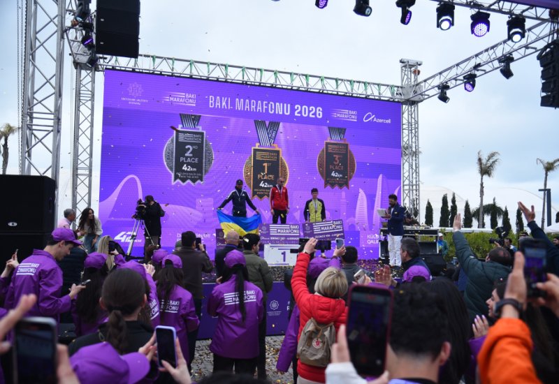 Award ceremony held for winners of "Baku Marathon 2026"