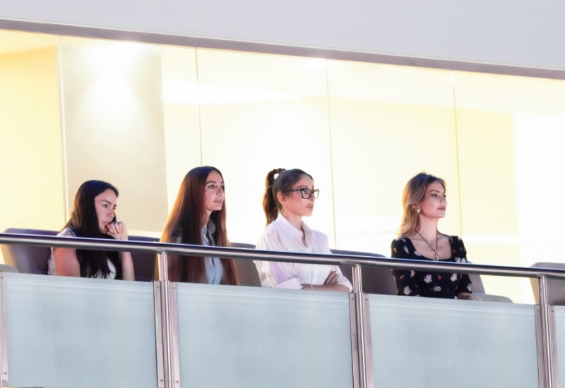 First VP Mehriban Aliyeva watches European Cup in Rhythmic Gymnastics (PHOTO)