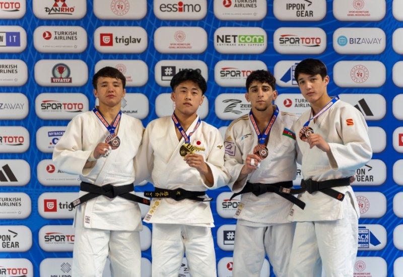 Azerbaijani judokas win medals at three different tournaments (PHOTO)