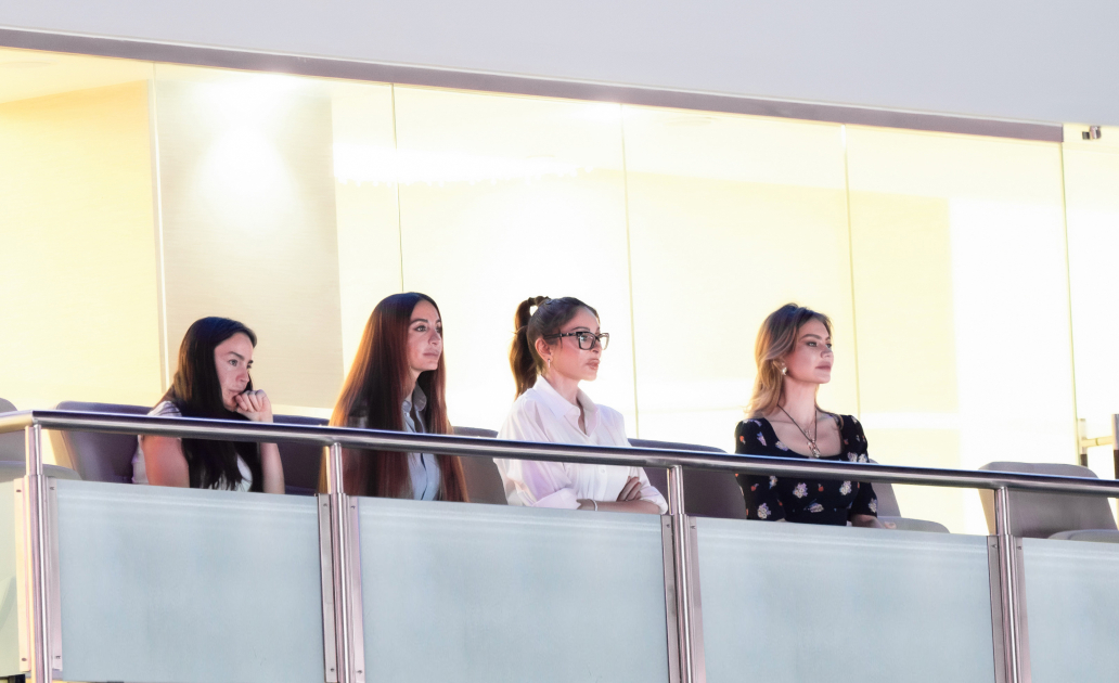 First VP Mehriban Aliyeva watches European Cup in Rhythmic Gymnastics (PHOTO)