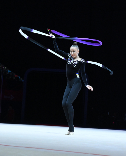 First VP Mehriban Aliyeva watches European Cup in Rhythmic Gymnastics (PHOTO)