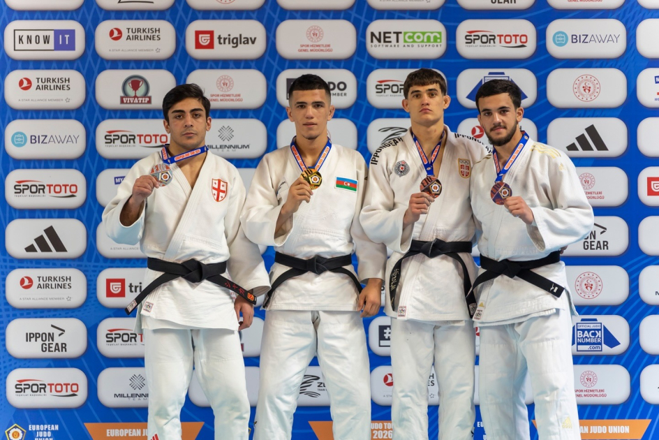 Azerbaijani judokas win medals at three different tournaments (PHOTO)