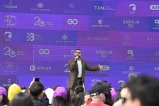 Concert organized at start and finish of “Baku Marathon 2026” (PHOTO)