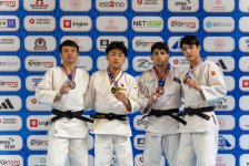Azerbaijani judokas win medals at three different tournaments (PHOTO)