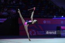 Third day of European Rhythmic Gymnastics Cup in Baku concludes (PHOTO)