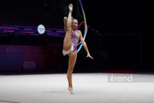 Third day of European Rhythmic Gymnastics Cup in Baku concludes (PHOTO)