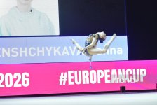 Third day of European Rhythmic Gymnastics Cup in Baku concludes (PHOTO)